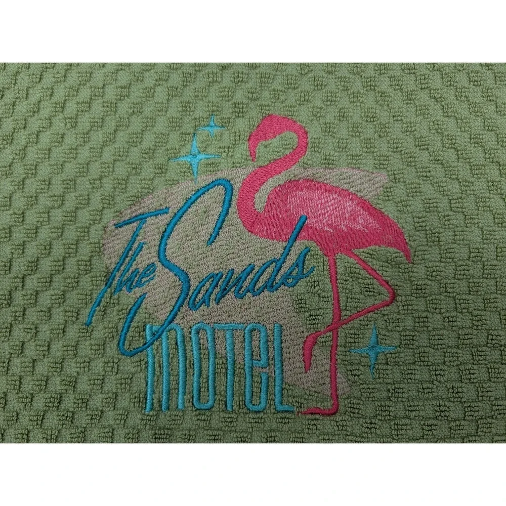 The Sands Hotel Retro Mid Century Modern Kitchen Bath Bar Towel Great Gift Idea!
